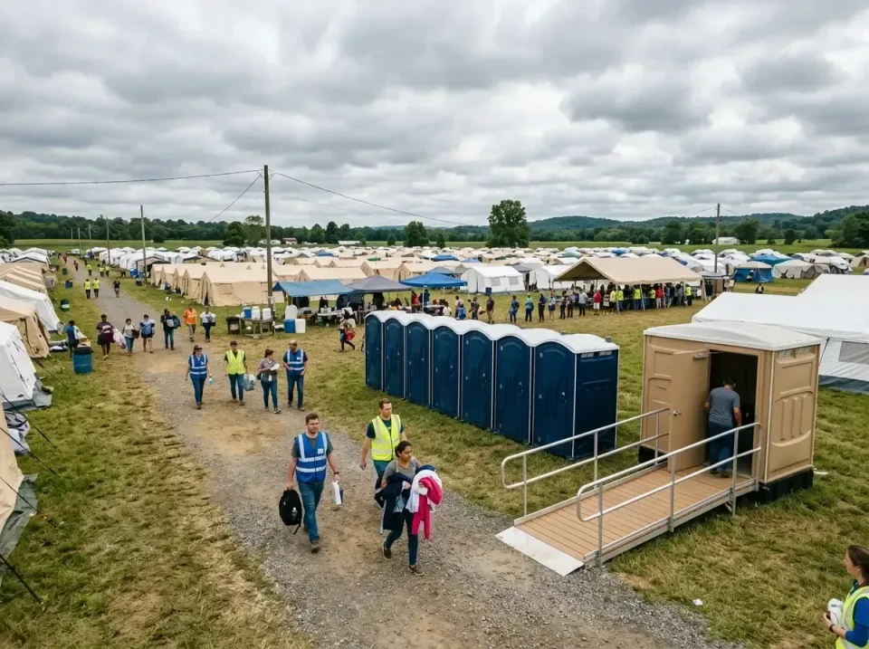 disaster-relief-camp-restrooms-010 — frequently asked questions, Dumpster & Portable Bathrooms Rental in Holiday Shores, IL